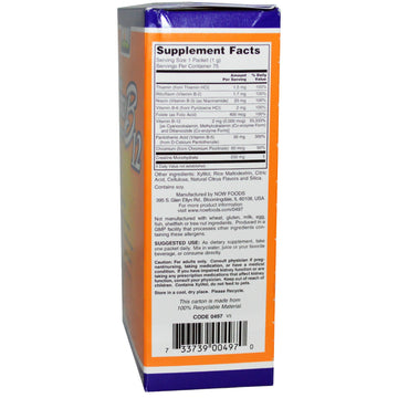 NOW Foods, Instant Energy B12, 2,000 mcg, 75 Packets, 0.035 oz (1 g) Each