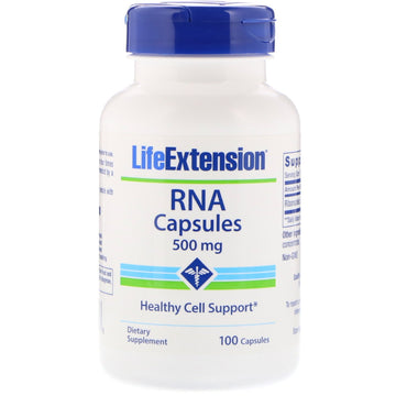 Life Extension, RNA Capsules, 500 mg, 100 Capsules