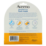 Aveeno, Repairing Cica Foot Mask, 2 Single-Use Slippers - The Supplement Shop