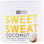 Sports Research, Sweet Sweat Workout Enhancer, Coconut , 13.5 oz (383 g) - The Supplement Shop