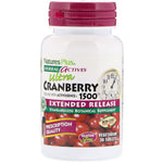 Nature's Plus, Herbal Actives, Ultra Cranberry 1500, 1,500 mcg, 30 Vegetarian Tablets - The Supplement Shop