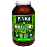 Pines International, Organic Pines Wheat Grass, 500 mg, 1400 Tablets - The Supplement Shop