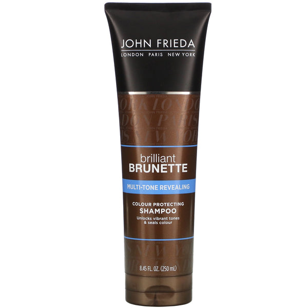 John Frieda, Brilliant Brunette, Multi-Tone Revealing, Colour Protecting Shampoo, 8.45 fl oz (250 ml) - The Supplement Shop