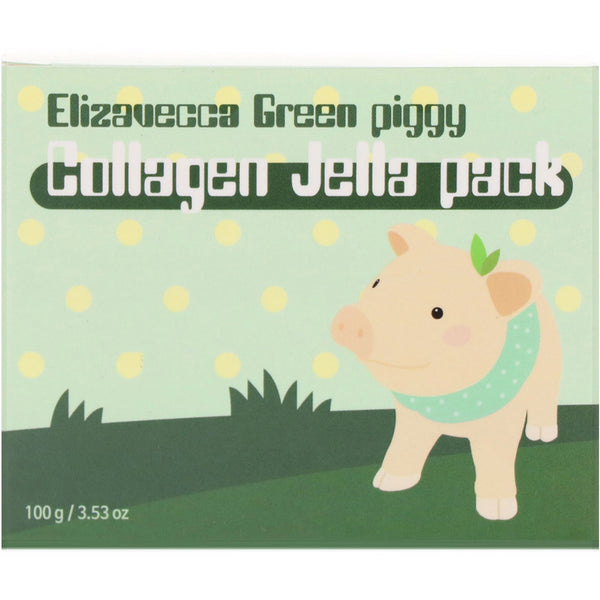 Elizavecca, Green Piggy, Collagen Jelly Pack, 3.53 oz (100 g) - The Supplement Shop