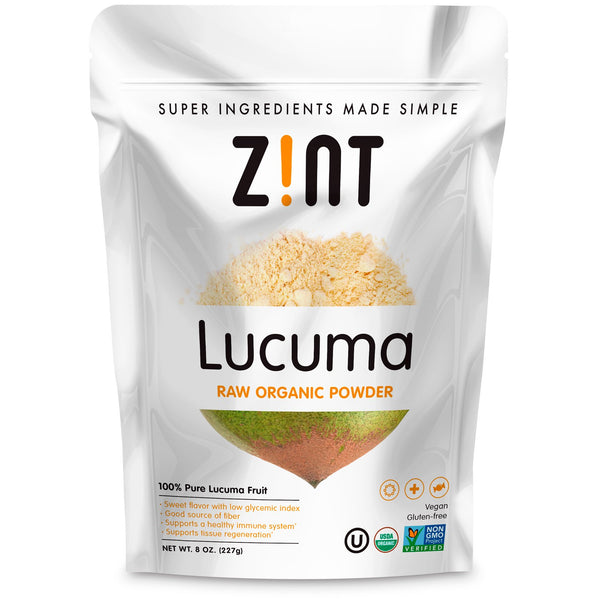 Zint, Lucuma, Raw Organic Powder, 8 oz (227 g) - The Supplement Shop