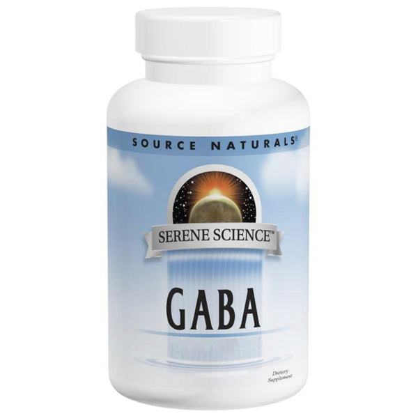Source Naturals, GABA, 750 mg, 180 Tablets