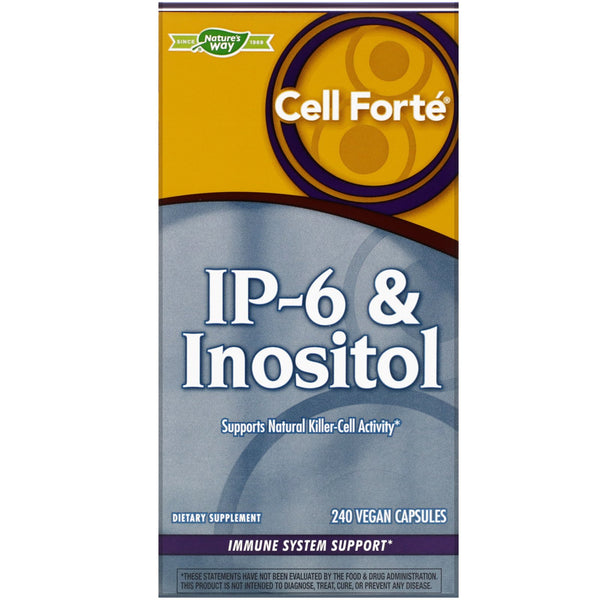 Nature's Way, Cell Forté, IP-6 & Inositol, 240 Vegan Capsules - The Supplement Shop
