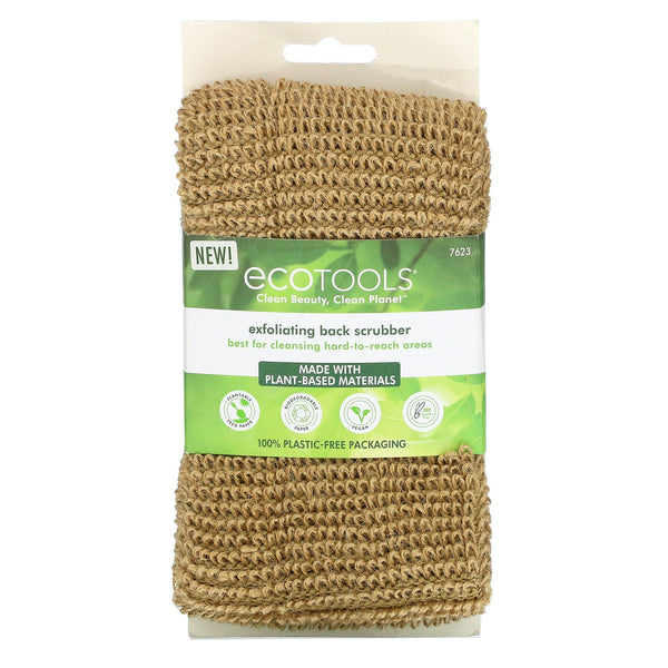 EcoTools, Exfoliating Back Scrubber , 1 Scrubber - The Supplement Shop