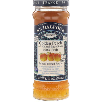 St. Dalfour, Golden Peach, Deluxe Golden Peach Spread, 10 oz (284 g)