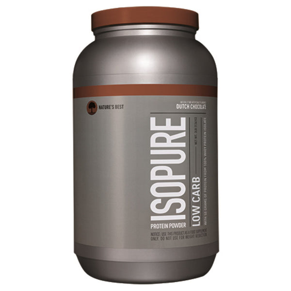Isopure, Low Carb Protein Powder, Dutch Chocolate, 3 lb (1361 g) - The Supplement Shop