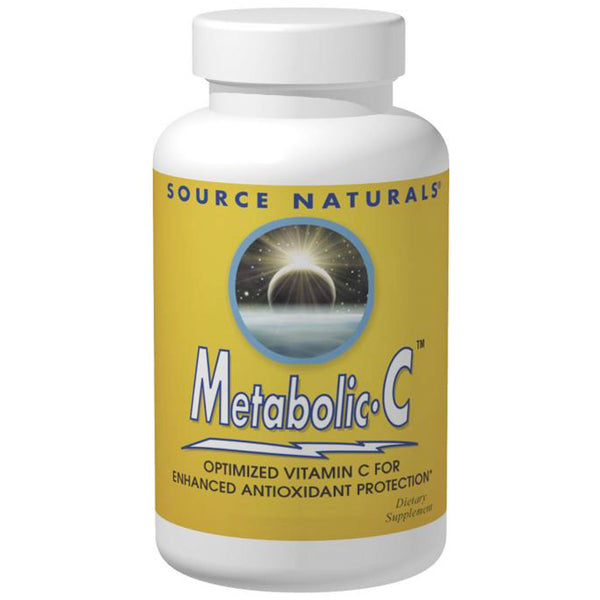 Source Naturals, Metabolic C, 500 mg, 180 Capsules - The Supplement Shop