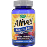 Nature's Way, Alive! Men's 50+ Gummy Vitamins, 75 Gummies - The Supplement Shop