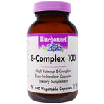 Bluebonnet Nutrition, B-Complex 100, 100 Vegetable Capsules - The Supplement Shop