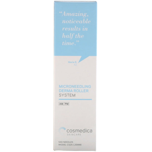 Cosmedica Skincare, Microneedling Derma Roller System - The Supplement Shop