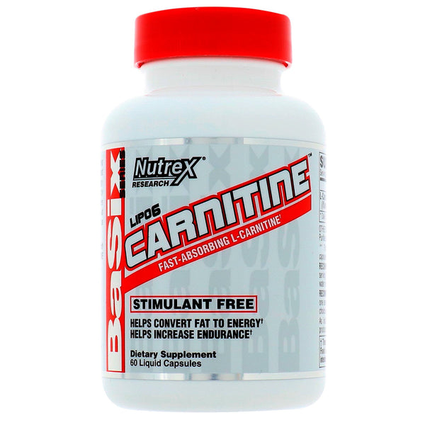Nutrex Research, Lipo-6 Carnitine, 60 Liquid Capsules - The Supplement Shop