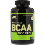 Optimum Nutrition, BCAA 1000 Caps, Mega-Size, 1 g, 200 Capsules - The Supplement Shop