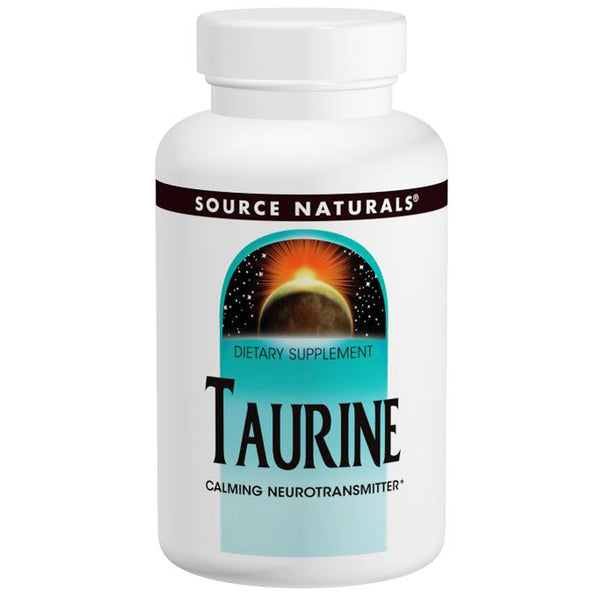 Source Naturals, Taurine, 1,000 mg, 240 Capsules - The Supplement Shop