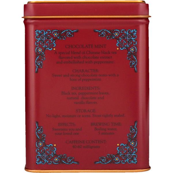 Harney & Sons, HT Tea Blend, Chocolate Mint, 20 Tea Sachets, 1.4 oz (40 g) - The Supplement Shop