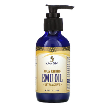 Emu Gold, Fully Refined Emu Oil, Ultra Active, 4 fl oz (118 ml)