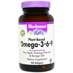 Bluebonnet Nutrition, Plant-Based Omega-3-6-9, 90 Softgels - The Supplement Shop