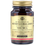 Solgar, Sublingual Methylcobalamin (Vitamin B12), 5,000 mcg, 30 Nuggets - The Supplement Shop