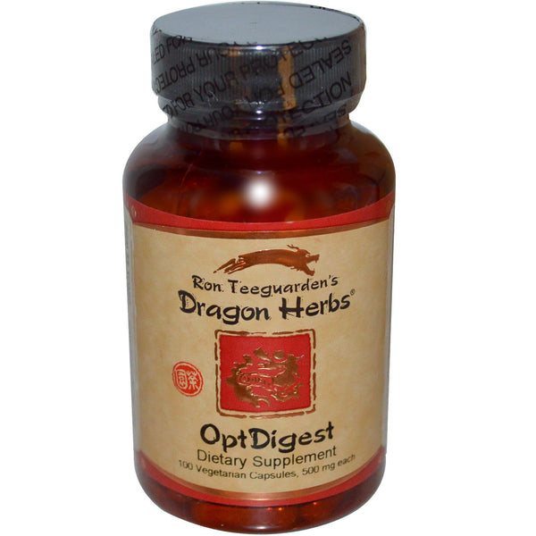 Dragon Herbs, OptDigest, 500 mg, 100 Veggie Caps - The Supplement Shop