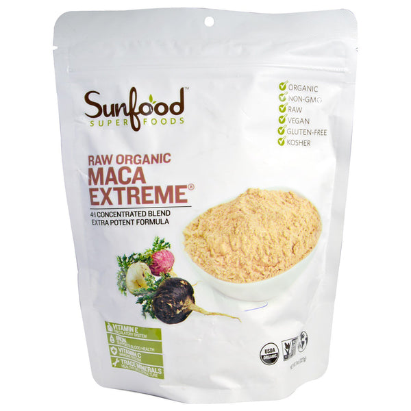 Sunfood, Raw Organic Maca Extreme, 8 oz (227 g) - The Supplement Shop
