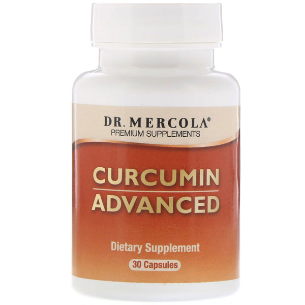 Dr. Mercola, Curcumin Advanced, 30 Capsules - The Supplement Shop