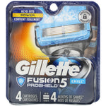 Gillette, Fusion5 Proshield, Chill, 4 Cartridges - The Supplement Shop