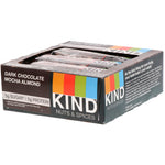 KIND Bars, Nuts & Spices, Dark Chocolate Mocha Almond, 12 Bars, 1.4 oz (40 g) Each - The Supplement Shop