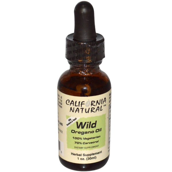 California Natural, Wild Oregano Oil, 1 oz (30 ml) - The Supplement Shop
