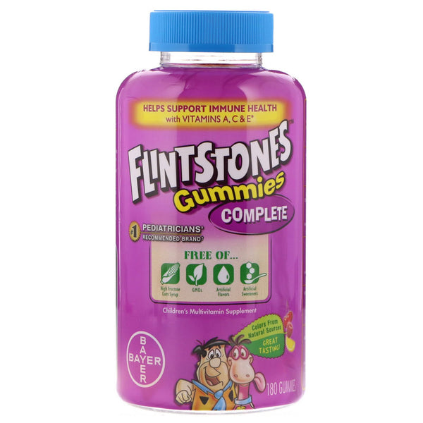 Flintstones, Complete, Children's Multivitamin, 180 Gummies - The Supplement Shop