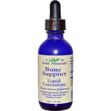 Eidon Mineral Supplements, Ionic Minerals, Bone Support, Liquid Concentrate, 2 oz (60 ml)