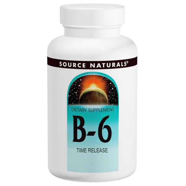 Source Naturals, B-6, 500 mg, 100 Tablets - The Supplement Shop