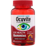 Bausch & Lomb, Ocuvite, Eye Health Gummies, Mixed Fruit Flavors, 60 Adult Gummies - The Supplement Shop