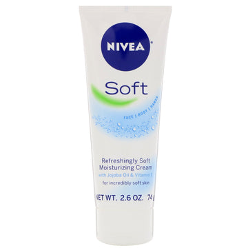 Nivea, Refreshingly Soft Moisturizing Creme, 2.6 oz (74 g)