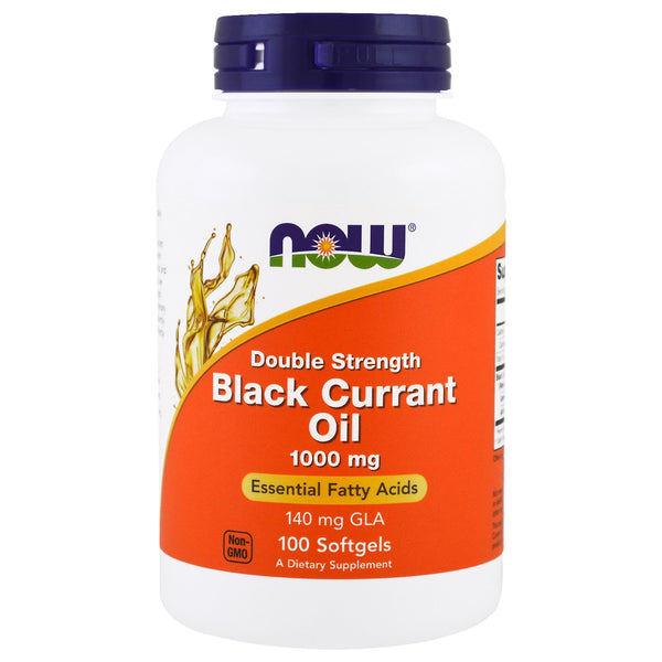 Now Foods, Black Currant Oil, 1,000 mg, 100 Softgels - The Supplement Shop
