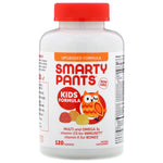 SmartyPants, Kids Formula, Multi and Omega 3s, Strawberry Banana, Orange and Lemon, 120 Gummies - The Supplement Shop