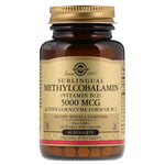 Solgar, Sublingual Methylcobalamin (Vitamin B12), 5,000 mcg, 60 Nuggets - The Supplement Shop