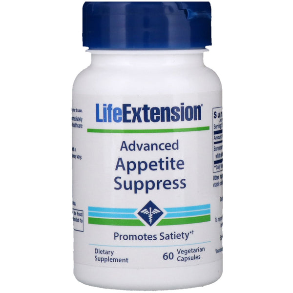 Life Extension, Advanced Appetite Suppress, 60 Vegetarian Capsules - The Supplement Shop