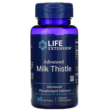 Life Extension, Advanced Milk Thistle, 60 Softgels