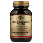 Solgar, Policosanol, 20 mg, 100 Vegetable Capsules - The Supplement Shop