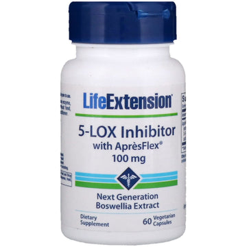 Life Extension, 5-Lox Inhibitor with ApresFlex, 100 mg, 60 Vegetarian Capsules