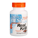 Doctor's Best, Real Krill, 350 mg, 60 Softgel Capsules - The Supplement Shop