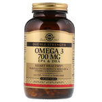 Solgar, Omega-3, EPA & DHA, Double Strength, 700 mg, 120 Softgels - The Supplement Shop