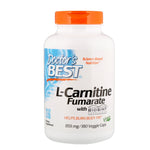 Doctor's Best, L-Carnitine Fumarate with Biosint Carnitines, 855 mg, 180 Veggie Caps - The Supplement Shop