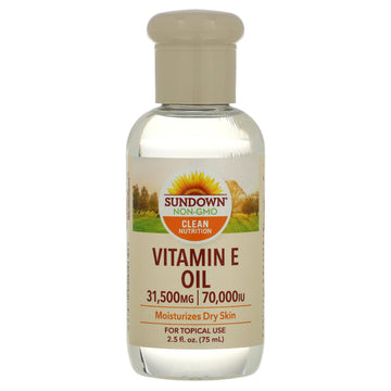 Sundown Naturals, Vitamin E Oil, 70,000 IU, 2.5 fl oz (75 ml)