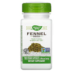 Nature's Way, Fennel Seed, 480 mg, 100 Vegan Capsules - The Supplement Shop