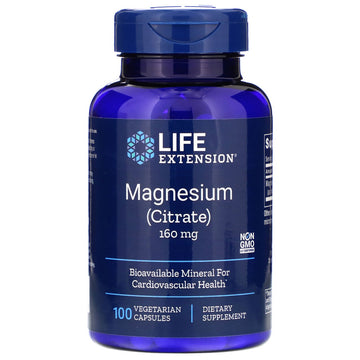 Life Extension, Magnesium, 160 mg, 100 Vegetarian Capsules