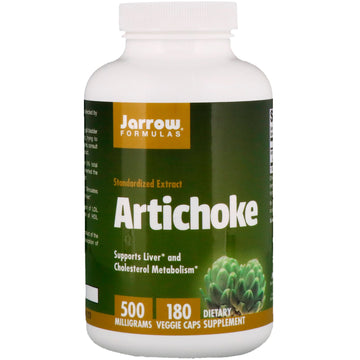 Jarrow Formulas, Artichoke, 500 mg, 180 Capsules